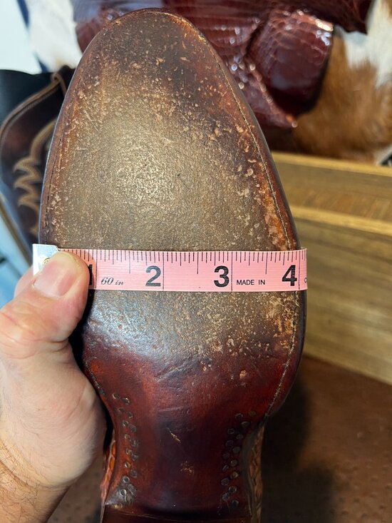 Nocona Nile Hornback Cowboy Boots in Men\'s 10D/10.5D *READ* main image 9